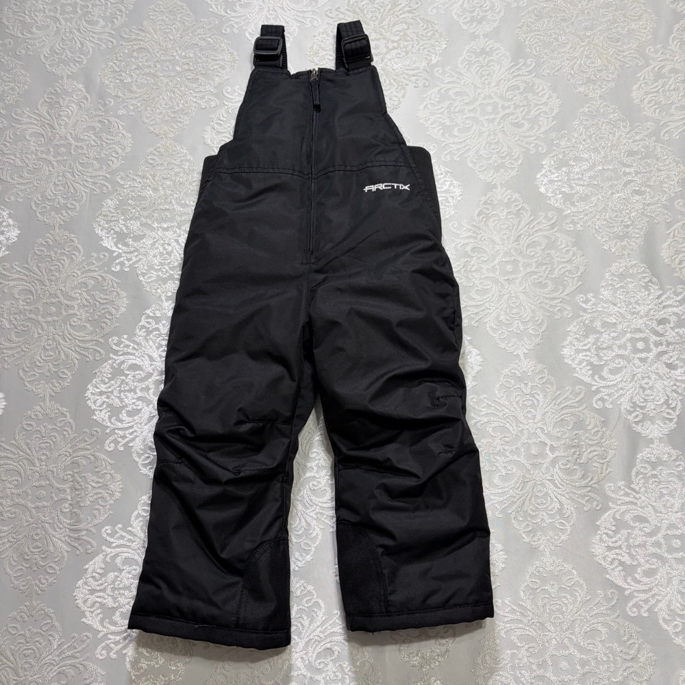 Artix Insulated Snow Ski Bibs Black Size 3T